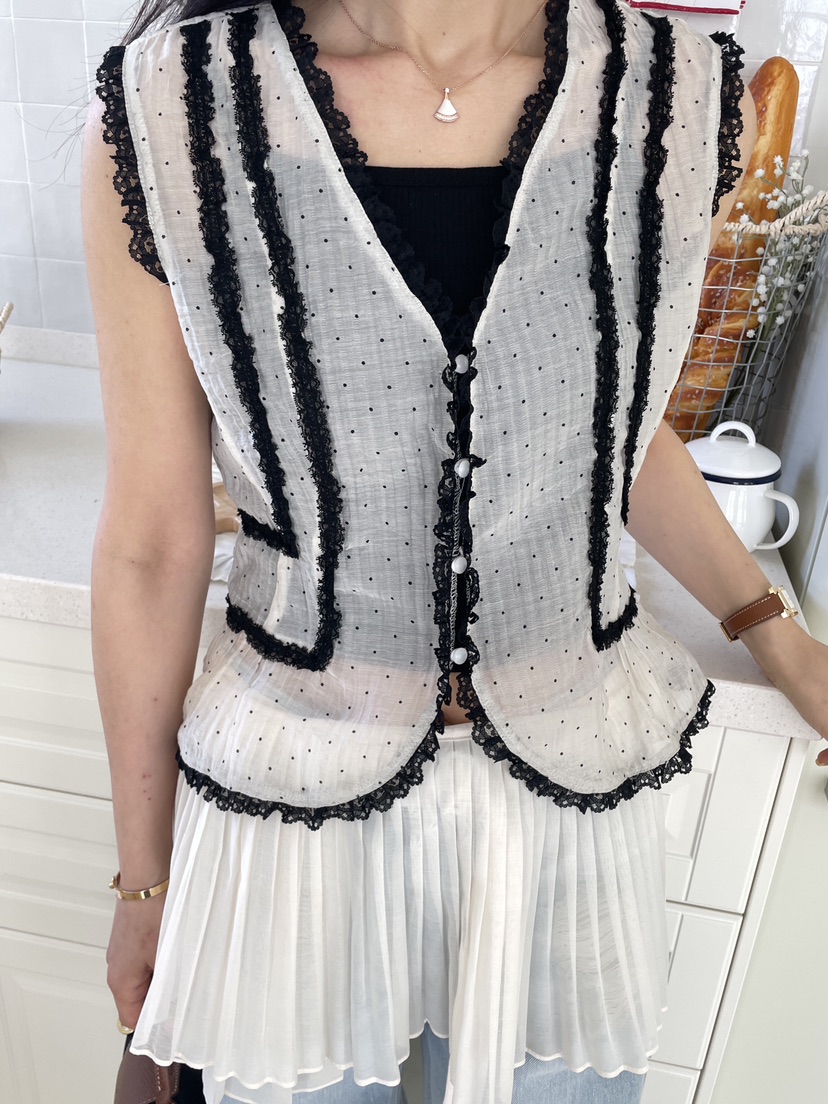 EDITION-P東大門實拍韓國女士新款熱賣26夏季職業時尚馬甲EDITION/CHAHEE馬甲