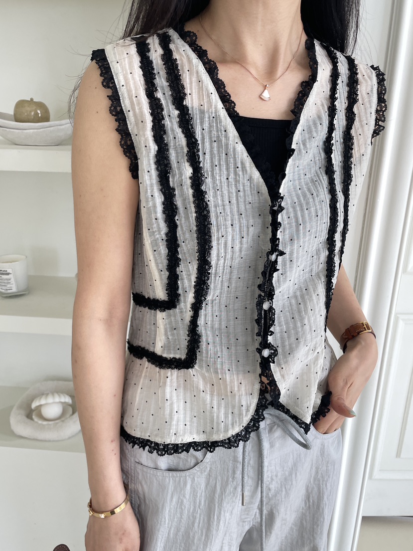 EDITION-P東大門實拍韓國女士新款熱賣26夏季職業時尚馬甲EDITION/CHAHEE馬甲