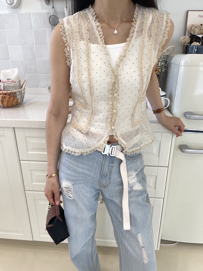 EDITION-P東大門實拍韓國女士新款熱賣26夏季職業時尚馬甲EDITION/CHAHEE馬甲