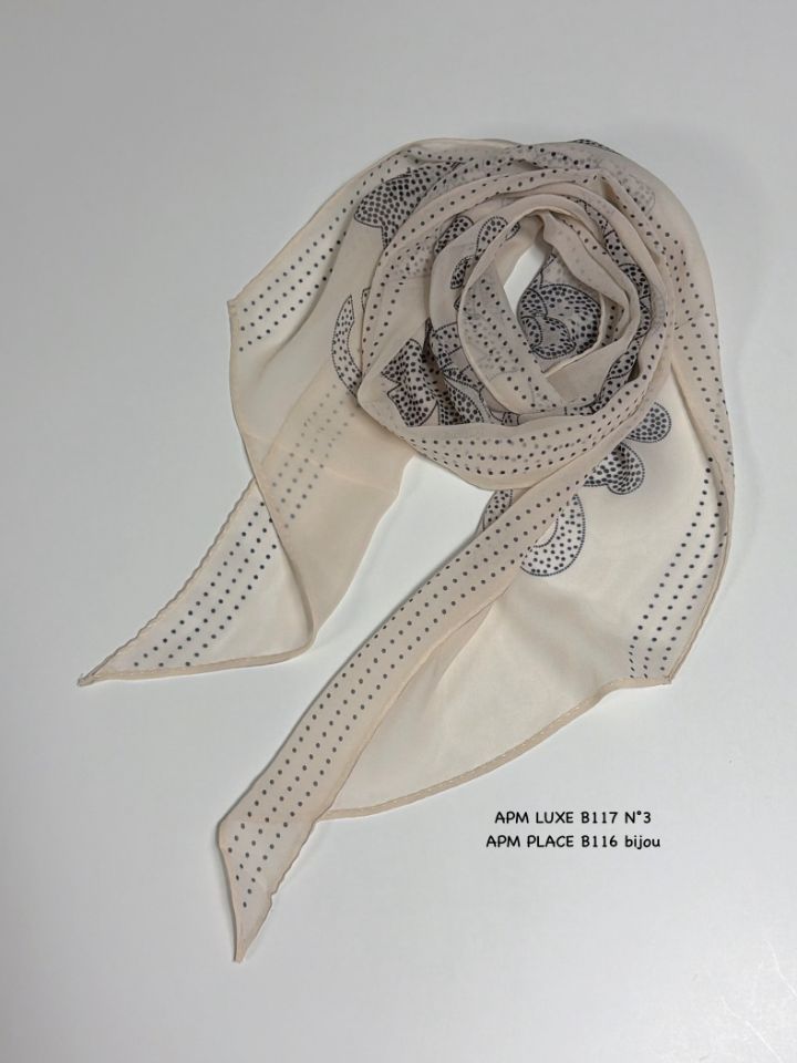 N3韓國代購女士新品推薦26夏季人氣熱賣職業圍巾披肩雪紡N3圍巾/披肩圖色1