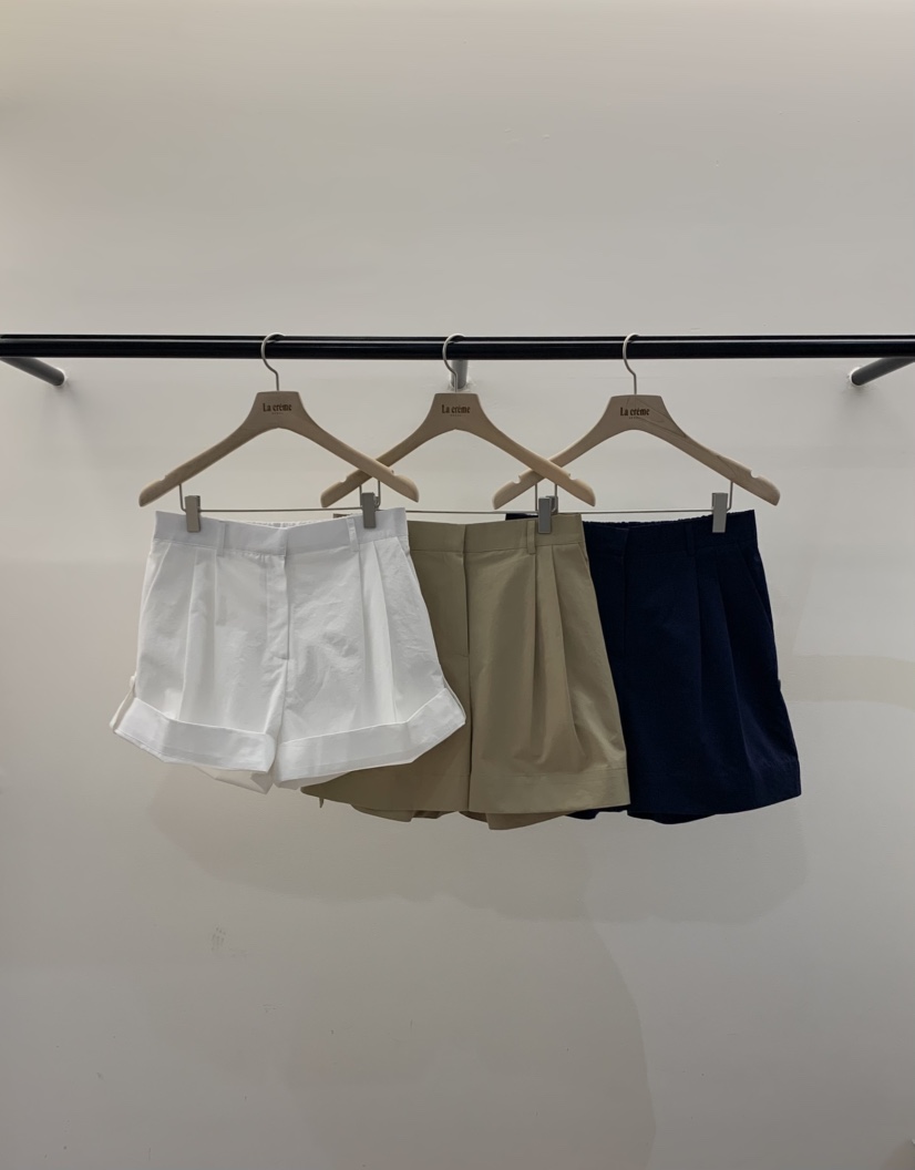 LA CREME東大門實拍女士新品真品職業26春夏人氣熱賣短褲LA CREME短褲