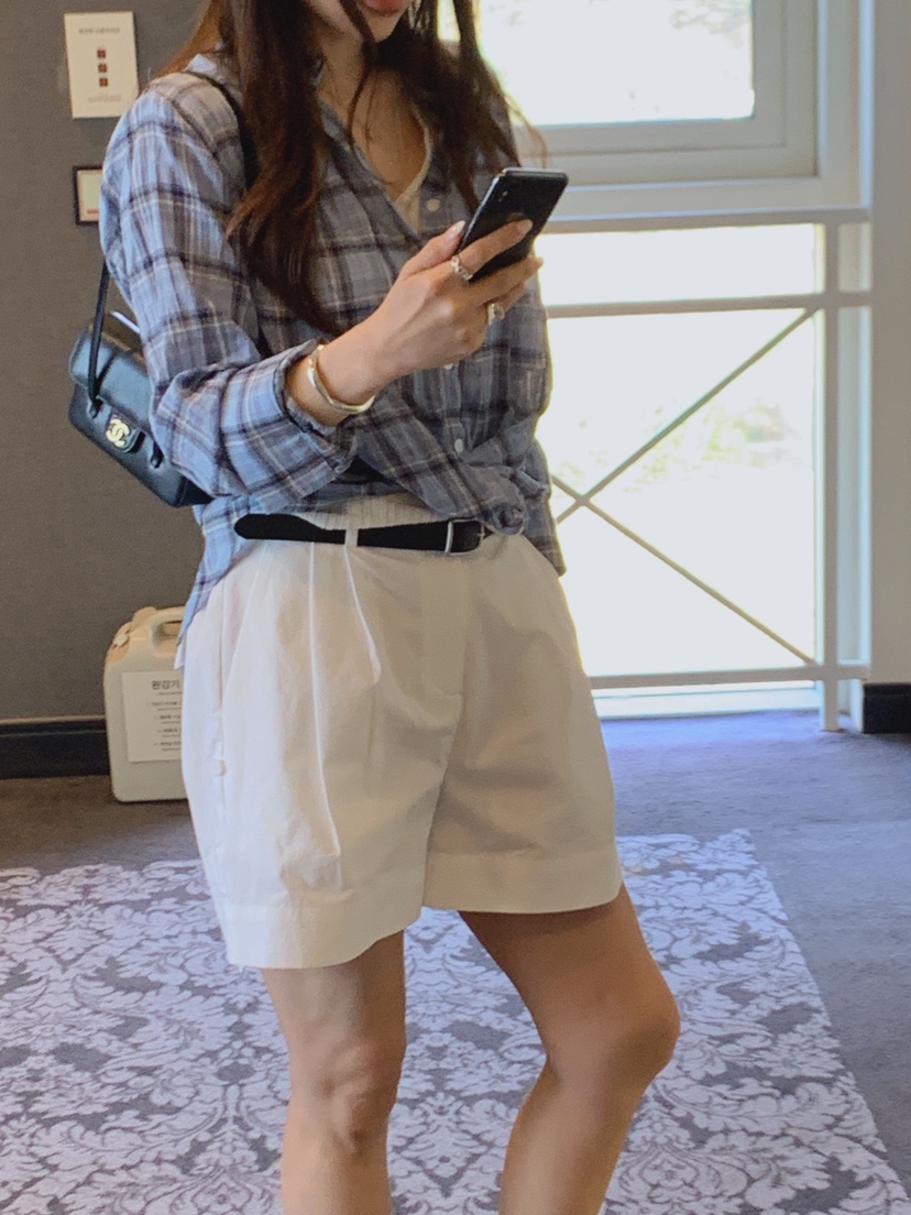 LA CREME東大門實拍女士新品真品職業26春夏人氣熱賣短褲LA CREME短褲