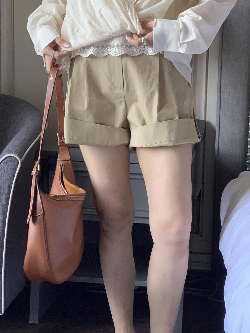 LA CREME東大門實拍女士新品真品職業26春夏人氣熱賣短褲LA CREME短褲