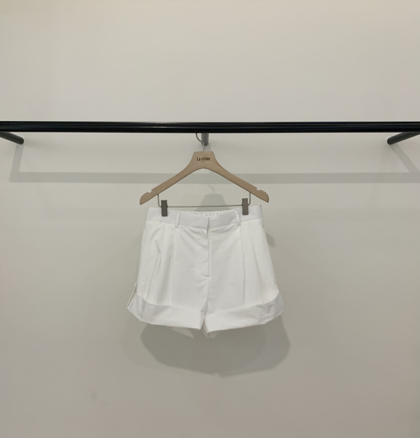 LA CREME東大門實拍女士新品真品職業26春夏人氣熱賣短褲LA CREME短褲圖色1