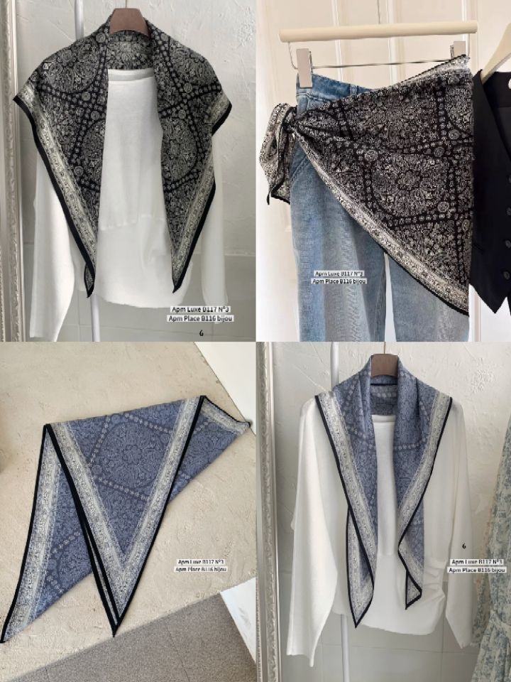 N3東大門實拍女士新款熱賣真品時尚人氣26春夏圍巾披肩圍巾N3圍巾/披肩