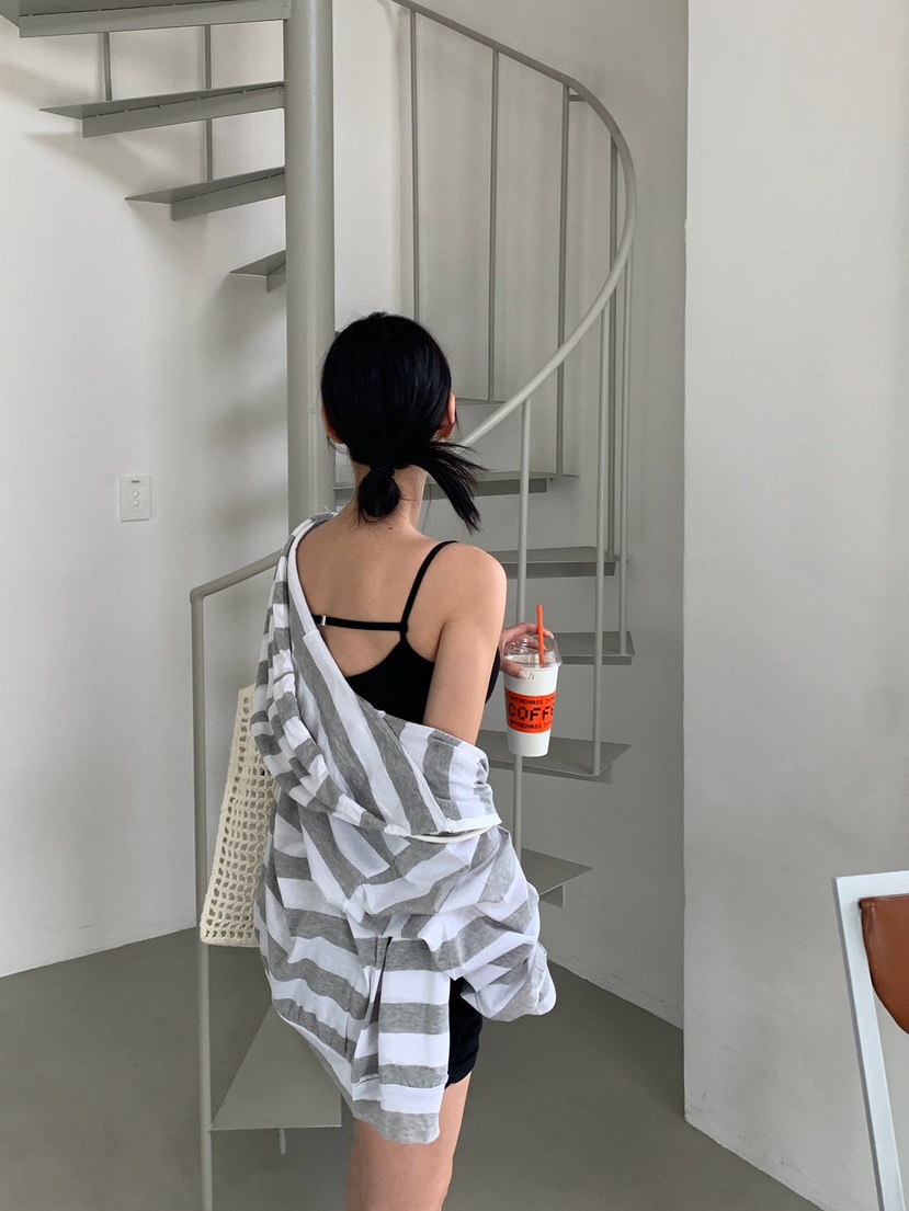 REVE CITE-L韓國東大門代購女裝新款26夏季夾克拉鏈連帽衫REVE CITE-L夾克