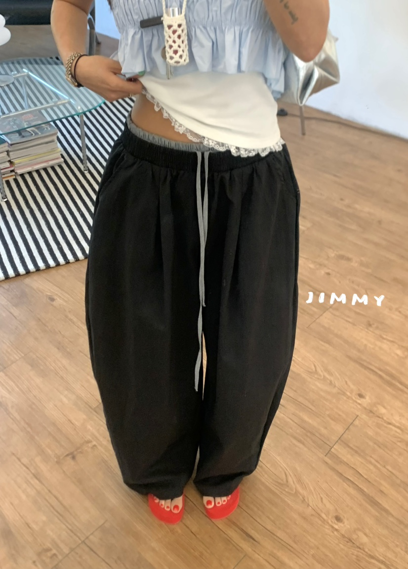 JIMMY韓國直郵女裝新品休閑推薦職業人氣熱賣真品休閑褲疊穿JIMMY/REMAKE休閑褲