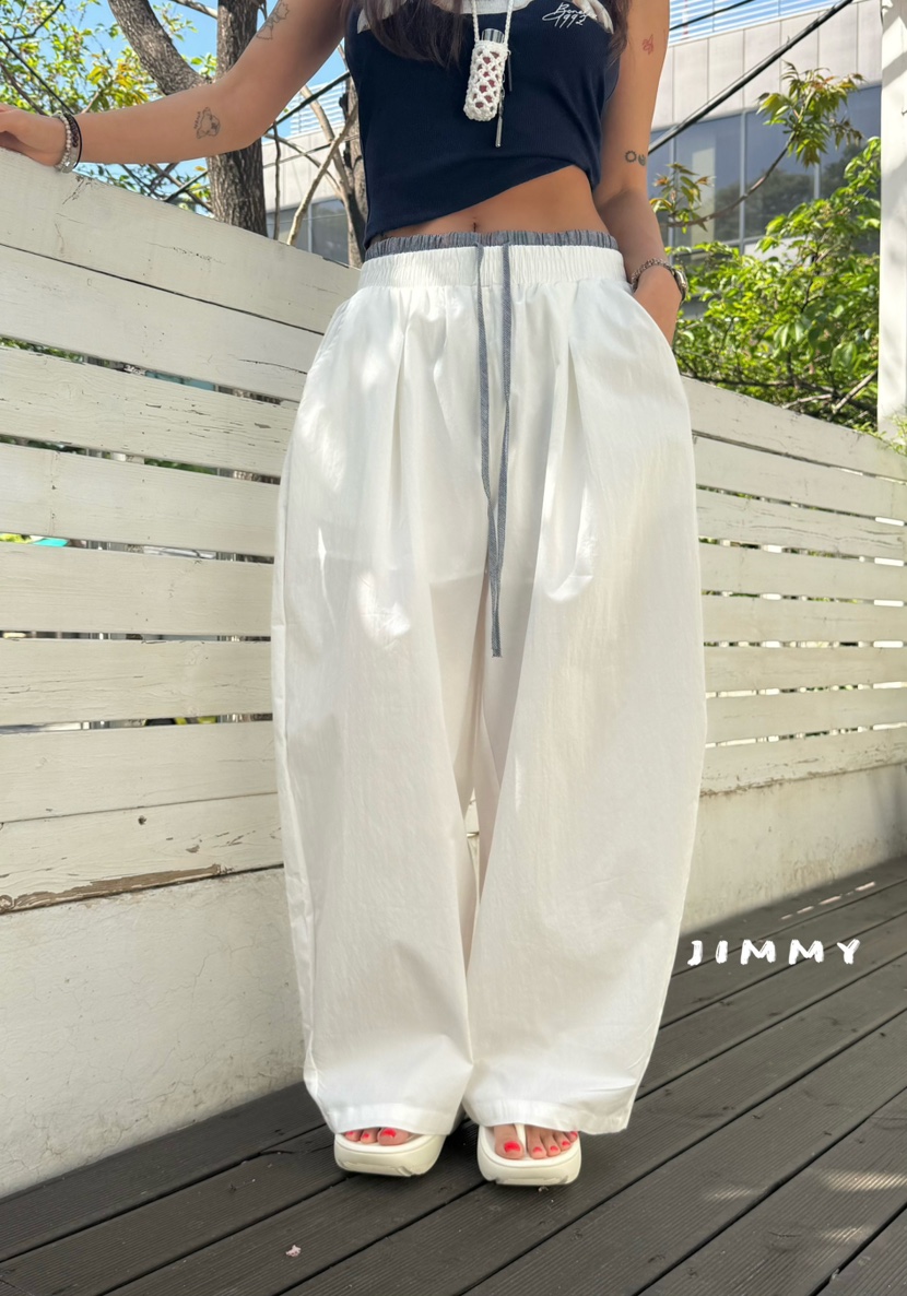 JIMMY韓國直郵女裝新品休閑推薦職業人氣熱賣真品休閑褲疊穿JIMMY/REMAKE休閑褲