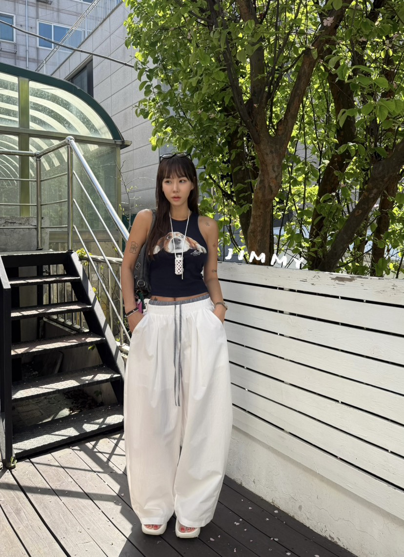 JIMMY韓國直郵女裝新品休閑推薦職業人氣熱賣真品休閑褲疊穿JIMMY/REMAKE休閑褲