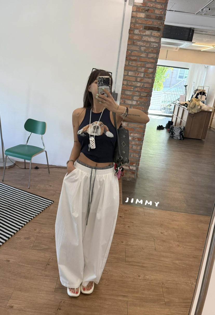 JIMMY韓國直郵女裝新品休閑推薦職業人氣熱賣真品休閑褲疊穿JIMMY/REMAKE休閑褲