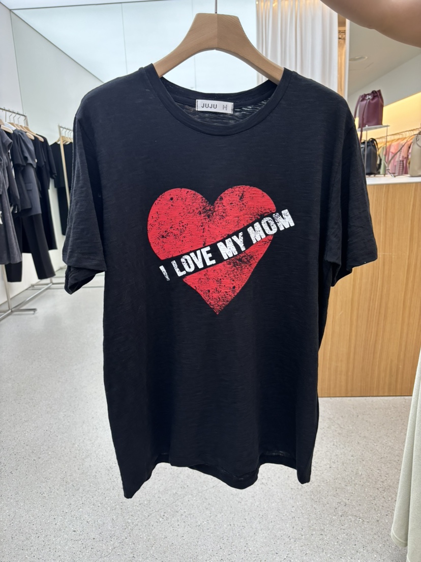 JUJU韓國東大門直郵女士新品熱賣休閑人氣26春夏推薦職業T恤JUJUT恤圖色4