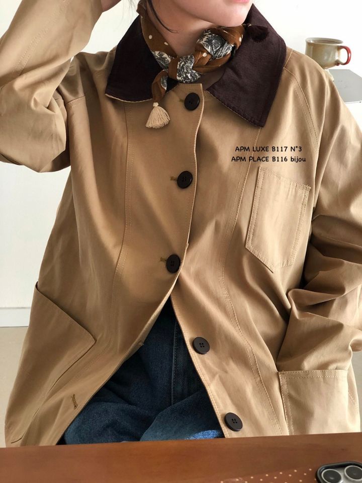 N3韓國直郵實拍女裝新品職業26春夏圍巾披肩流蘇復古圓點N3圍巾/披肩