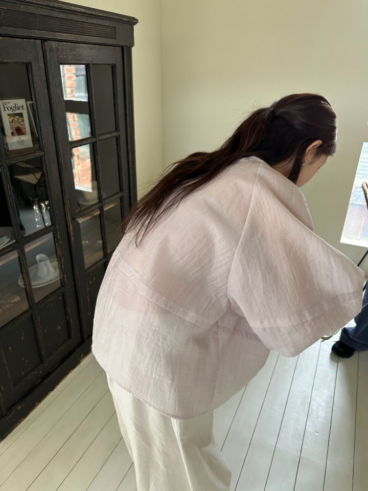 MARE韓國直郵女裝新品26夏季休閑職業26春夏推薦襯衫蕾絲衫MARE襯衫/蕾絲衫