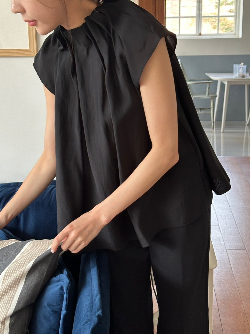 OHAO東大門直郵女裝新款職業推薦熱賣休閑26春夏襯衫蕾絲衫OHAO/HA MONG襯衫/蕾絲衫圖色2