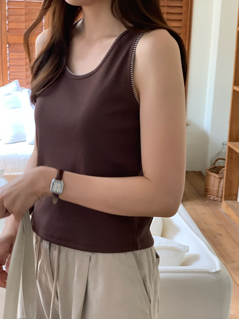 BLEECKER韓國直郵女裝新款時尚26春夏熱賣職業真品吊帶背心BLEECKER吊帶/背心