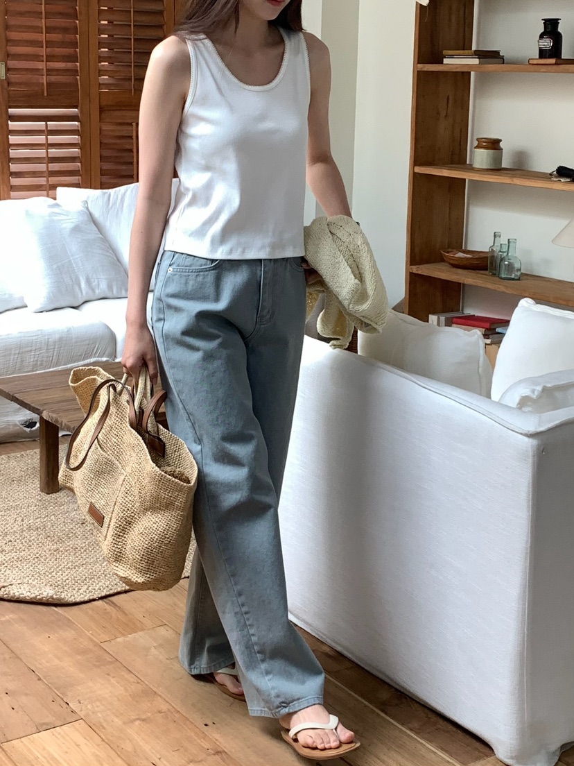 BLEECKER韓國直郵女裝新款時尚26春夏熱賣職業真品吊帶背心BLEECKER吊帶/背心