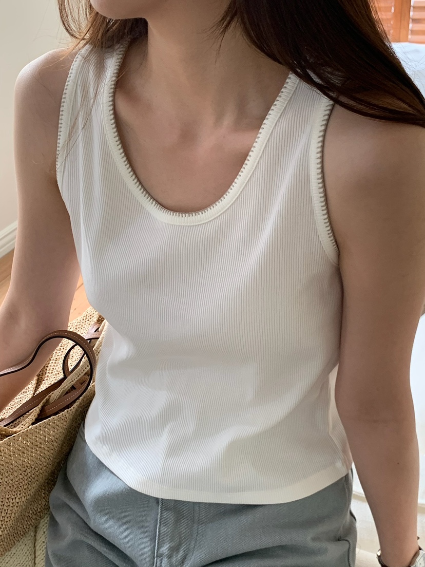 BLEECKER韓國直郵女裝新款時尚26春夏熱賣職業真品吊帶背心BLEECKER吊帶/背心