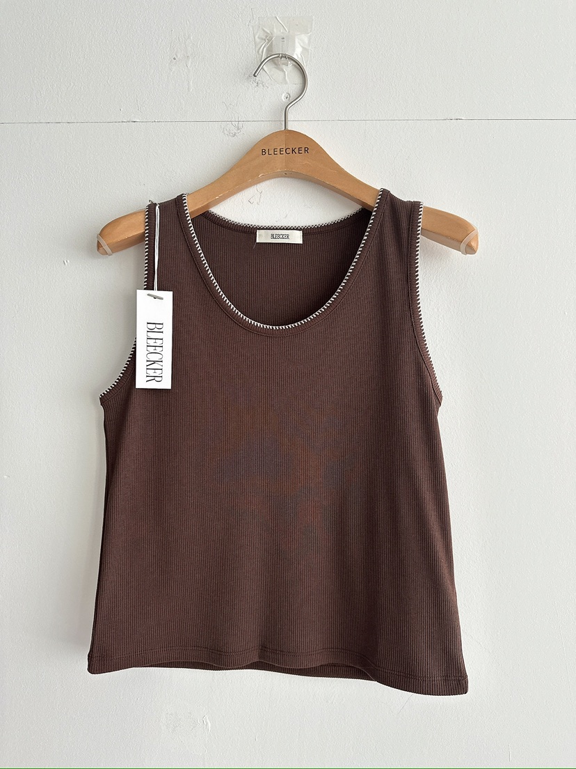 BLEECKER韓國直郵女裝新款時尚26春夏熱賣職業真品吊帶背心BLEECKER吊帶/背心圖色3
