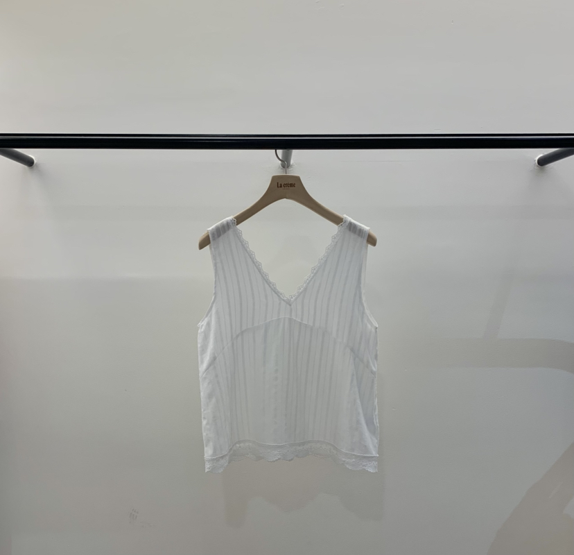 LA CREME韓國代購女裝新款26夏季人氣休閑時尚熱賣吊帶背心LA CREME吊帶/背心圖色2