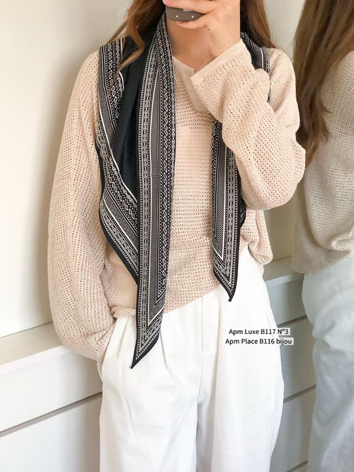 N3韓國直郵女裝新款職業時尚熱賣休閑26春夏圍巾披肩圍巾N3圍巾/披肩