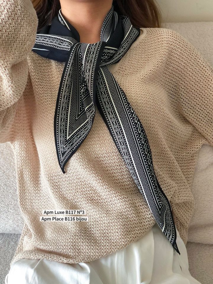 N3韓國直郵女裝新款職業時尚熱賣休閑26春夏圍巾披肩圍巾N3圍巾/披肩