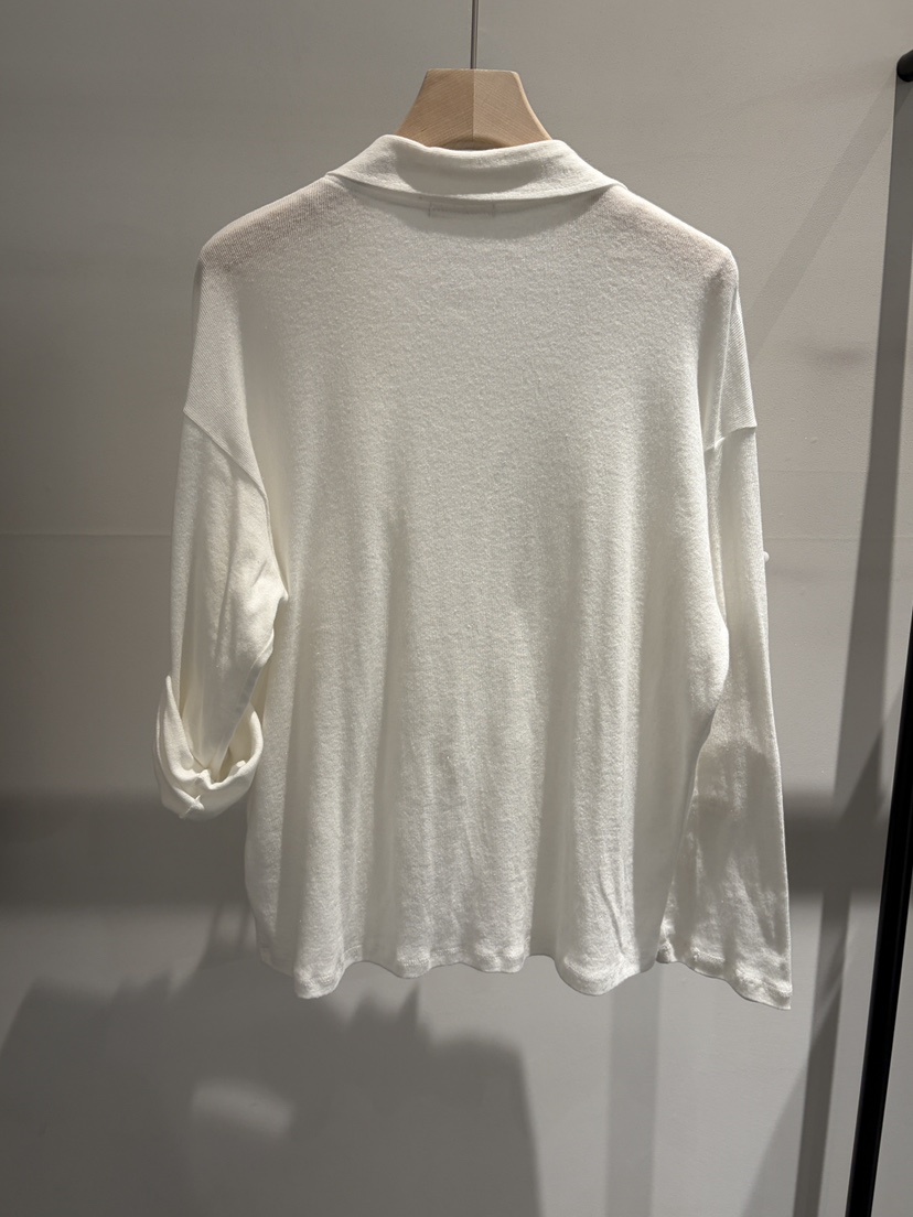 BOWIE韓國東大門直郵女裝新款時尚推薦職業長袖T恤V領深VBOWIE長袖T恤