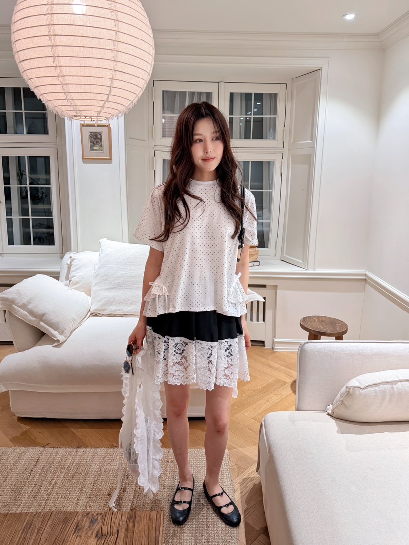 BOUTIQUE-L東大門直郵女士新品職業26春夏休閑人氣真品T恤BOUTIQUE-LT恤圖色3