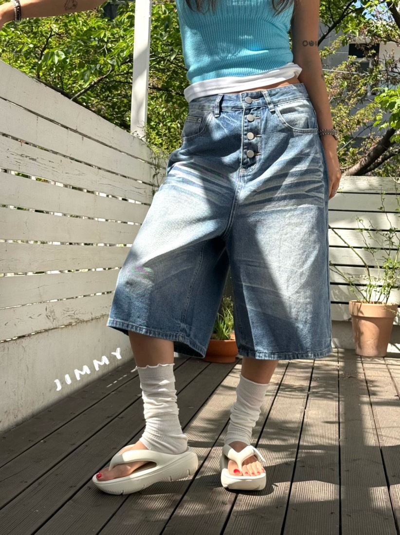 JIMMY韓國直郵女士新款真品職業休閑26春夏人氣推薦熱賣短褲JIMMY/REMAKE短褲