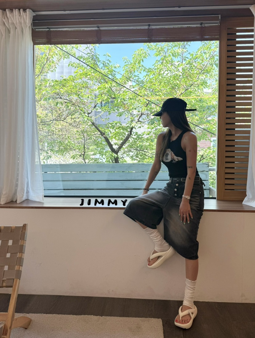 JIMMY韓國直郵女士新款真品職業休閑26春夏人氣推薦熱賣短褲JIMMY/REMAKE短褲