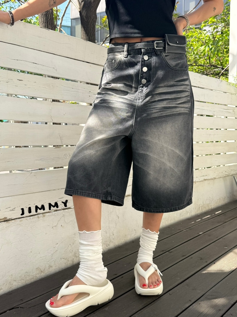 JIMMY韓國直郵女士新款真品職業休閑26春夏人氣推薦熱賣短褲JIMMY/REMAKE短褲