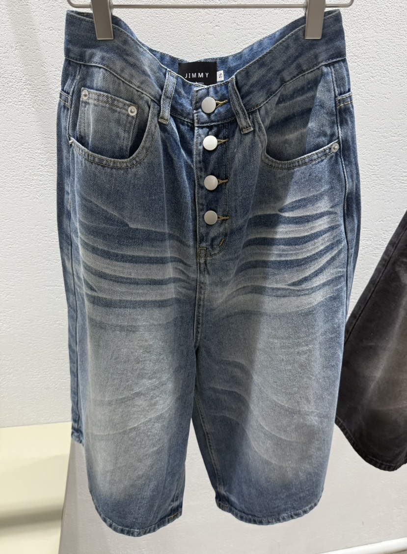 JIMMY韓國直郵女士新款真品職業休閑26春夏人氣推薦熱賣短褲JIMMY/REMAKE短褲圖色1