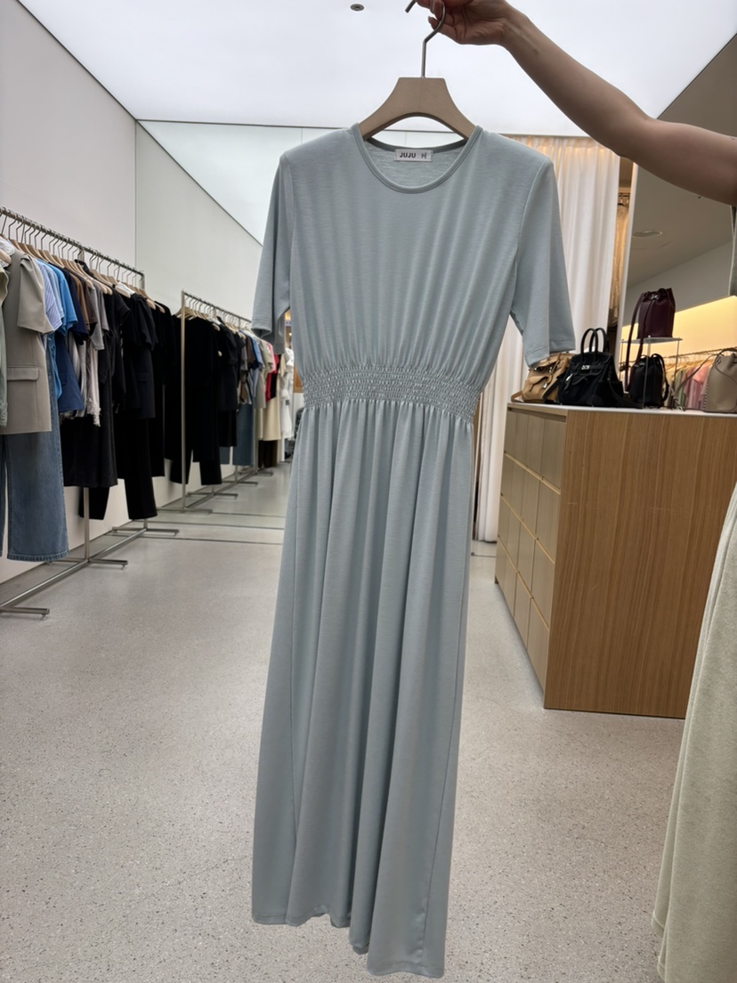 JUJU韓國直郵女裝新款26春夏熱賣26夏季推薦人氣休閑連衣裙JUJU連衣裙圖色1