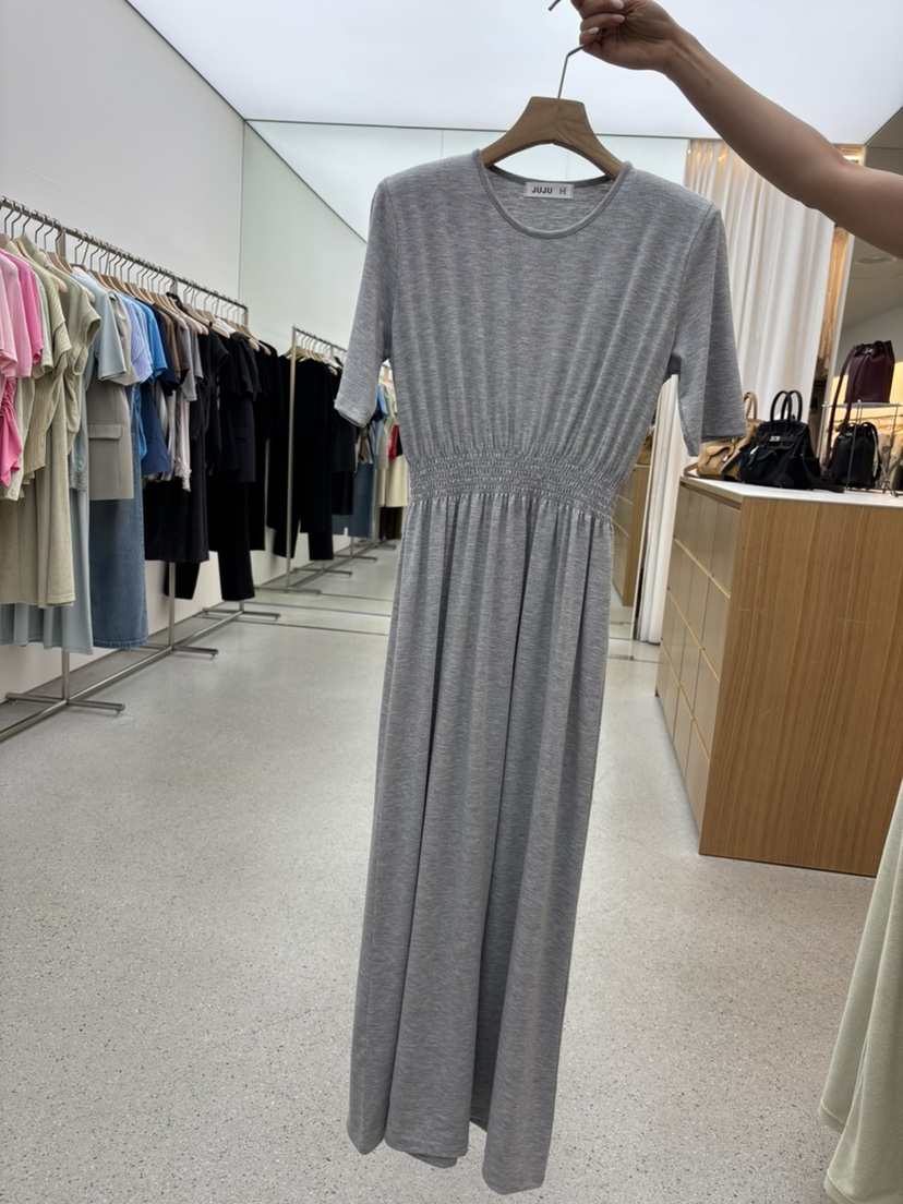 JUJU韓國直郵女裝新款26春夏熱賣26夏季推薦人氣休閑連衣裙JUJU連衣裙圖色2