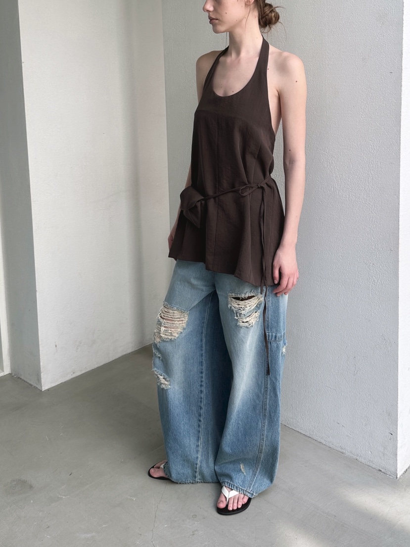 BOWIE韓國直郵女士新款熱賣26春夏職業人氣推薦真品牛仔褲BOWIE牛仔褲