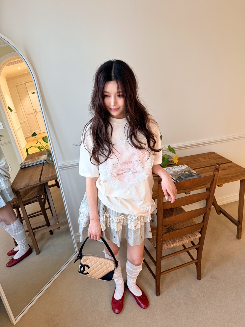 BOUTIQUE-L東大門實拍韓國女裝新款推薦人氣職業26春夏T恤BOUTIQUE-LT恤