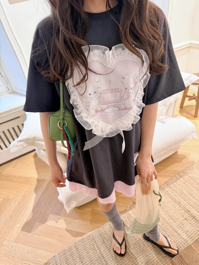 BOUTIQUE-L東大門實拍韓國女裝新款推薦人氣職業26春夏T恤BOUTIQUE-LT恤