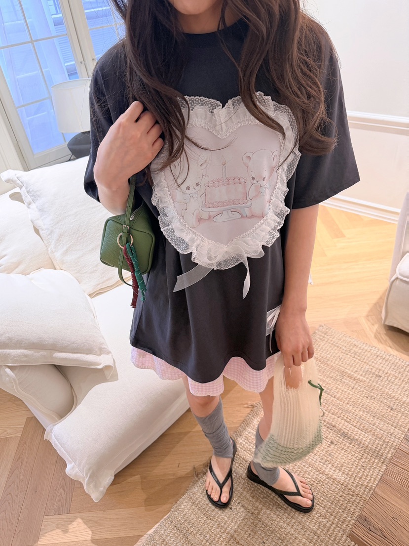 BOUTIQUE-L東大門實拍韓國女裝新款推薦人氣職業26春夏T恤BOUTIQUE-LT恤