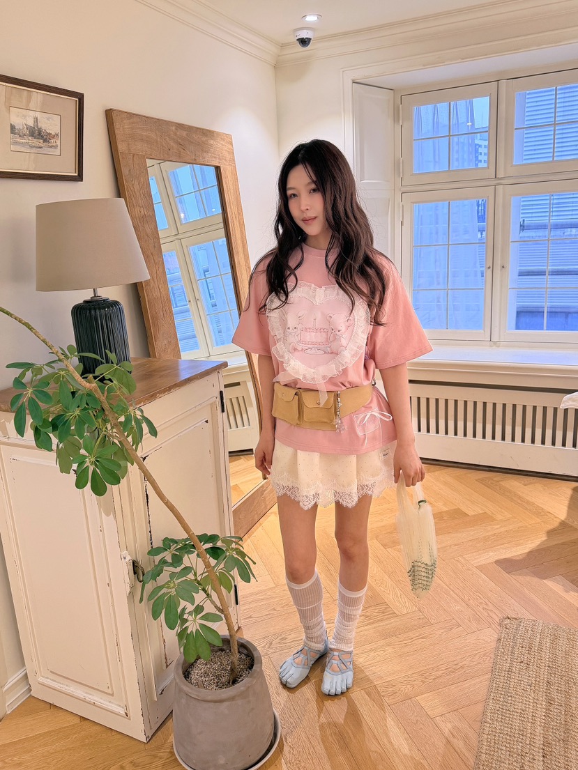 BOUTIQUE-L東大門實拍韓國女裝新款推薦人氣職業26春夏T恤BOUTIQUE-LT恤