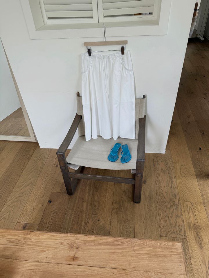 MARE韓國直郵實拍女裝新品熱賣推薦26夏季26春夏長裙口袋喇叭MARE長裙