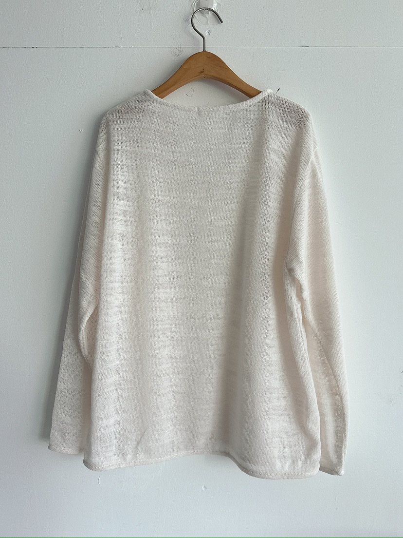 BLEECKER韓國直郵女裝新品職業26春夏休閑推薦26夏季針織衫U領BLEECKER針織衫