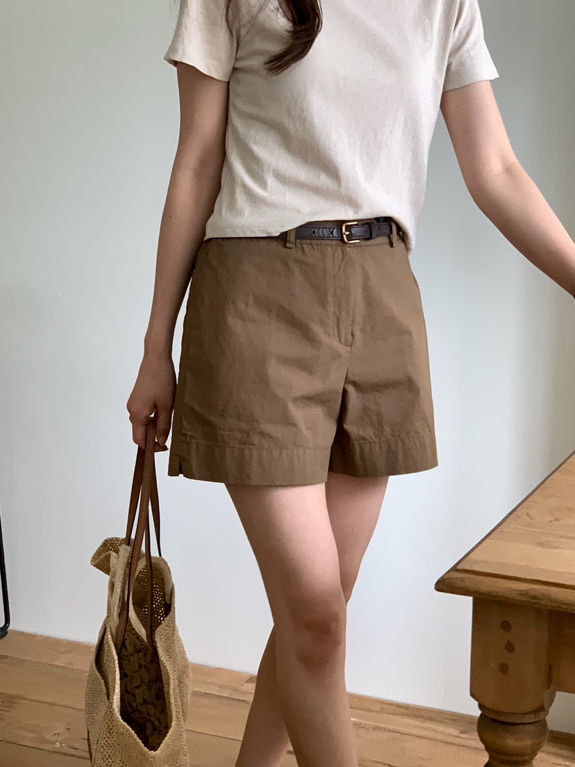 BLEECKER韓國直郵女士新品時尚推薦人氣26春夏26夏季短褲BLEECKER短褲