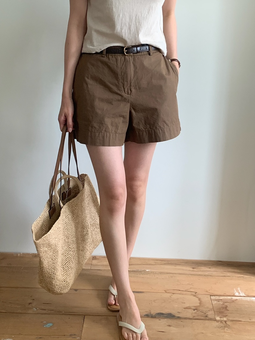 BLEECKER韓國直郵女士新品時尚推薦人氣26春夏26夏季短褲BLEECKER短褲