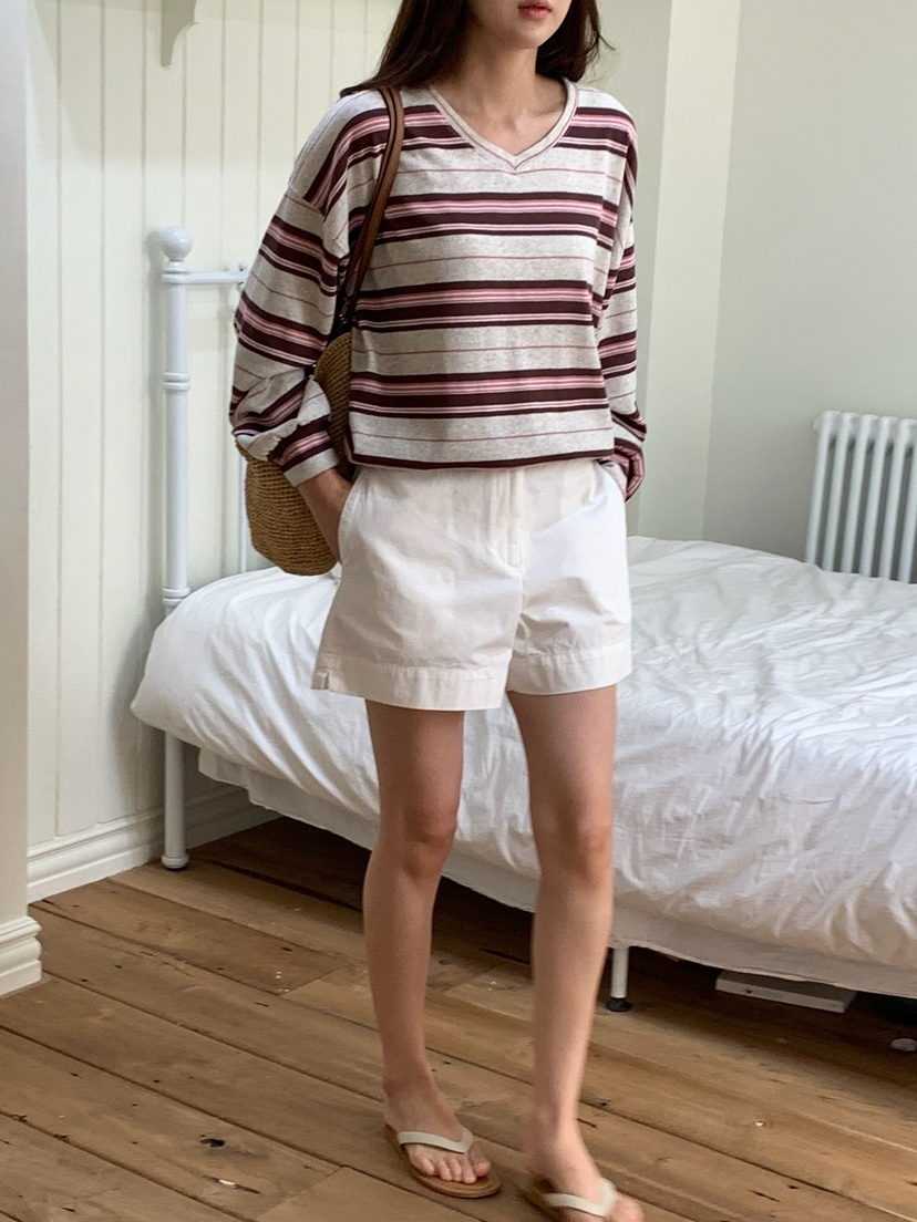 BLEECKER韓國直郵女士新品時尚推薦人氣26春夏26夏季短褲BLEECKER短褲