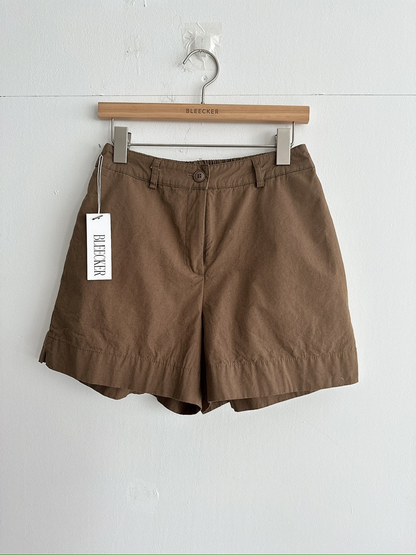 BLEECKER韓國直郵女士新品時尚推薦人氣26春夏26夏季短褲BLEECKER短褲圖色1