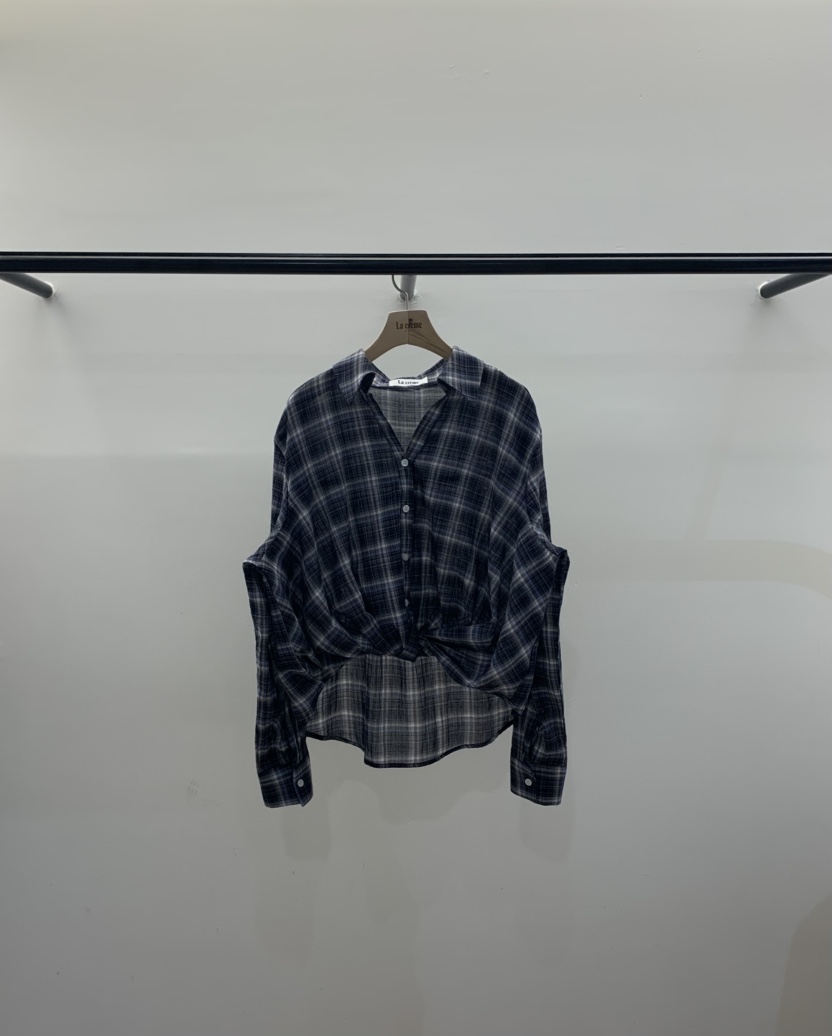 LA CREME韓國直郵女裝新款26春夏職業休閑推薦襯衫蕾絲衫LA CREME襯衫/蕾絲衫圖色1