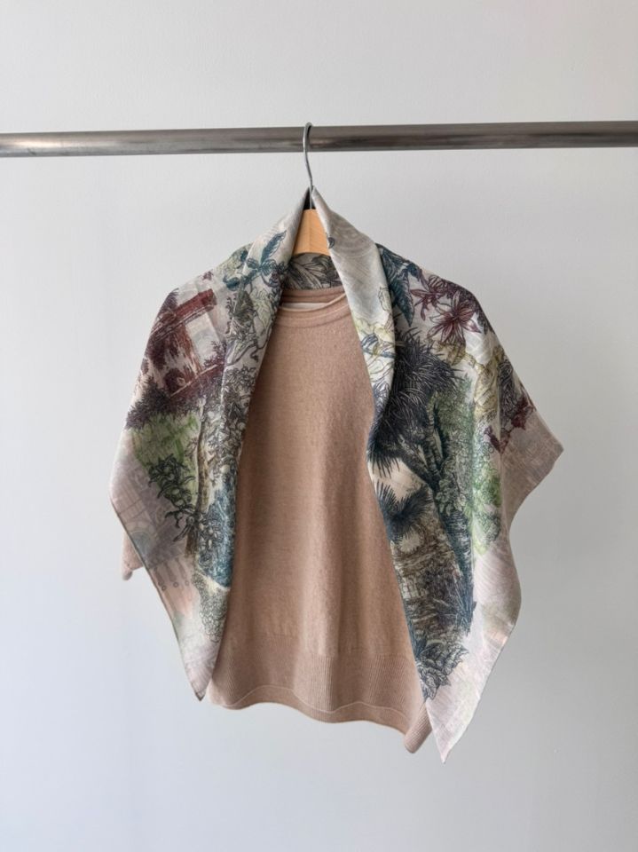 N3韓國直郵實拍女裝新款熱賣26春夏26夏季休閑圍巾披肩雙面N3圍巾/披肩