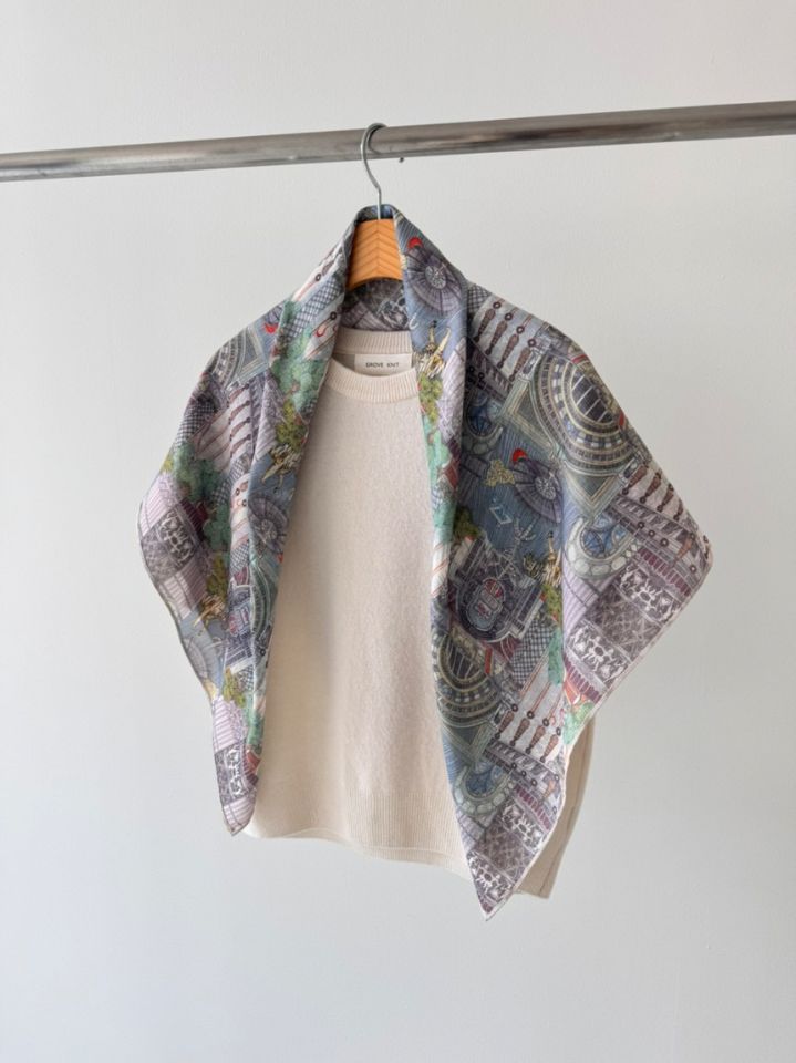 N3韓國直郵實拍女裝新款熱賣26春夏26夏季休閑圍巾披肩雙面N3圍巾/披肩