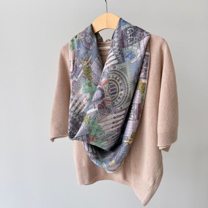 N3韓國直郵實拍女裝新款熱賣26春夏26夏季休閑圍巾披肩雙面N3圍巾/披肩