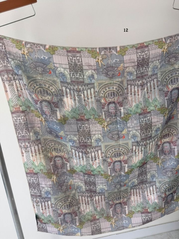 N3韓國直郵實拍女裝新款熱賣26春夏26夏季休閑圍巾披肩雙面N3圍巾/披肩