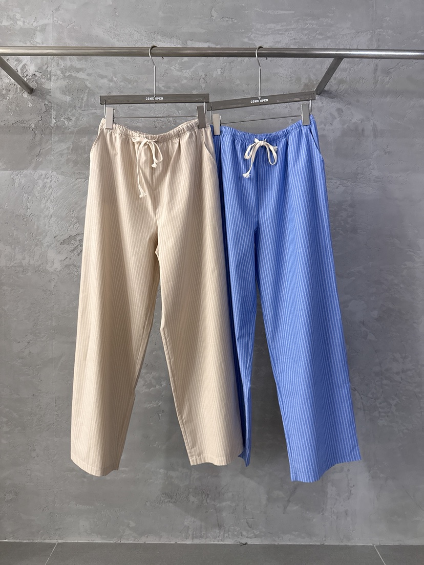 COME OPEN/HAPER東大門直郵女裝新品職業時尚休閑褲條紋COME OPEN/HAPER休閑褲